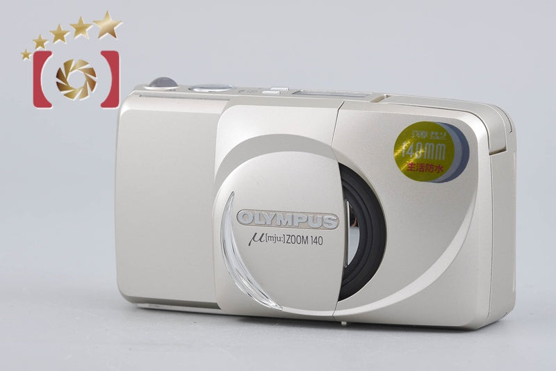 Olympus μ[mju:] ZOOM 140 Point & Shoot 35mm Film Camera