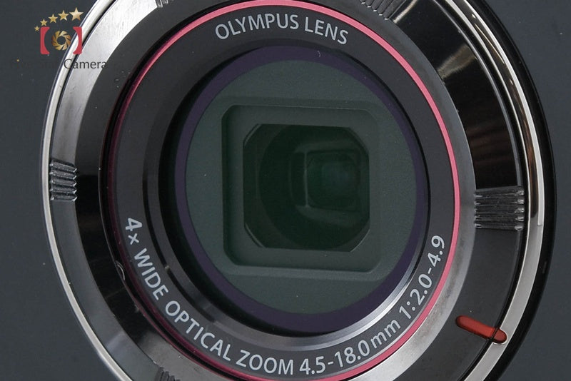 "Count 5,702" Olympus STYLUS TG-4 Tough Black 16.0 MP Digital Camera w/ Box