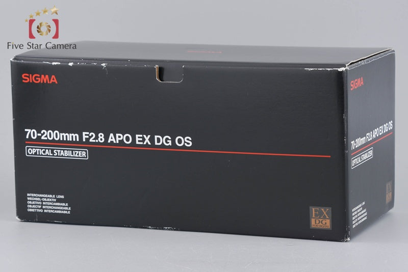 Sigma APO 70-200mm f/2.8 EX DG OS HSM for Canon w/ Box