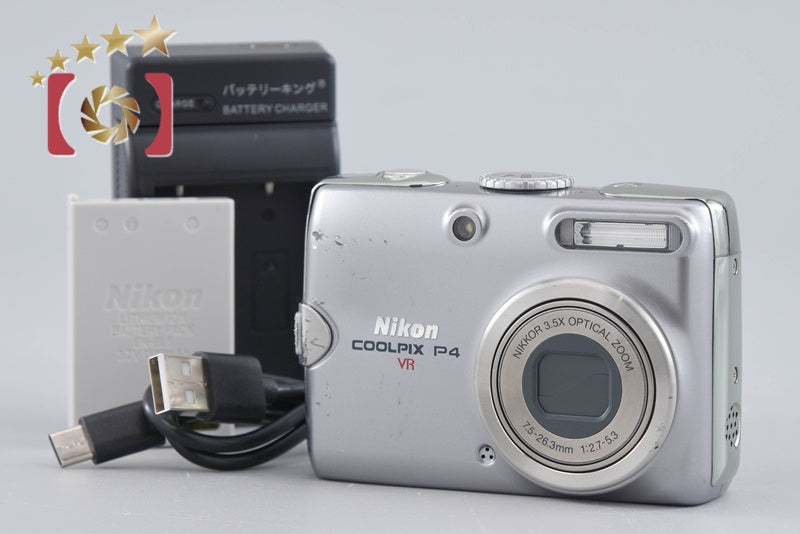 Nikon COOLPIX P4 VR 8.1 MP Digital Camera