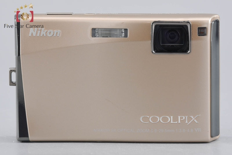 Nikon COOLPIX S60 Rich Gold 10.0 MP Digital Camera