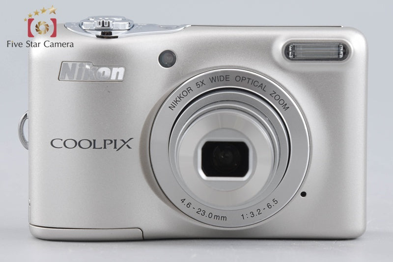 Nikon COOLPIX L32 Silver 20.1 MP Digital Camera