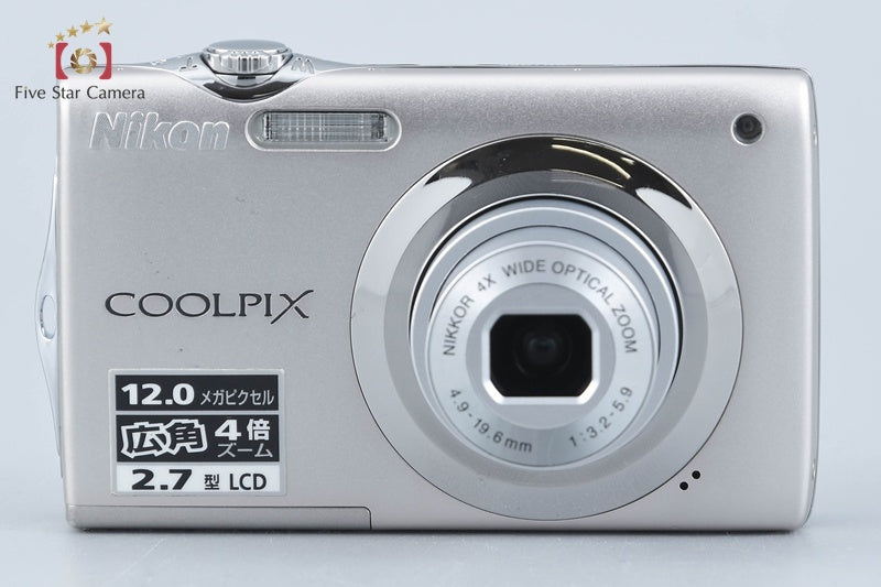 Nikon COOLPIX S3000 Pure Silver 12.0 MP Digital Camera