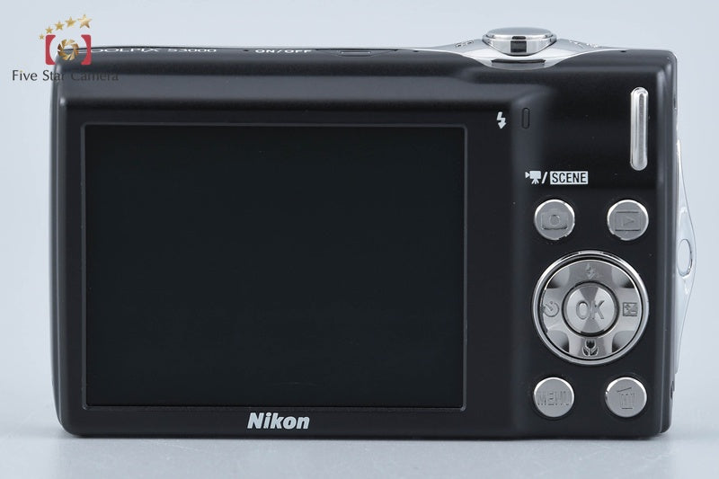 Nikon COOLPIX S3000 Pure Silver 12.0 MP Digital Camera