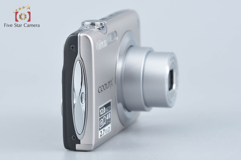 Nikon COOLPIX S3000 Pure Silver 12.0 MP Digital Camera