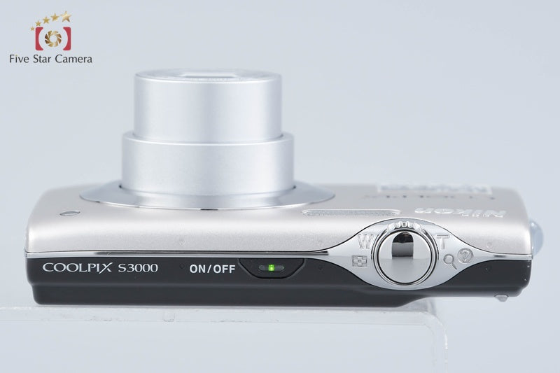 Nikon COOLPIX S3000 Pure Silver 12.0 MP Digital Camera