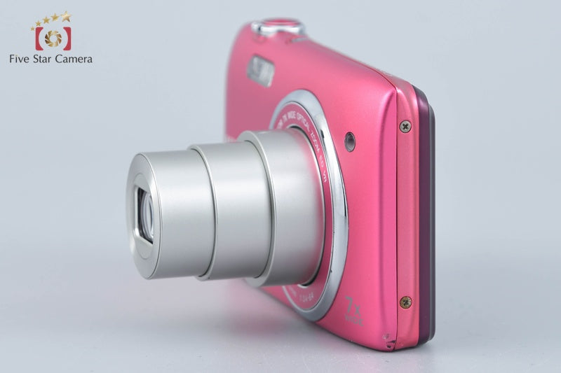 Nikon COOLPIX S3500 Strawberry Pink 20.0 MP Digital Camera