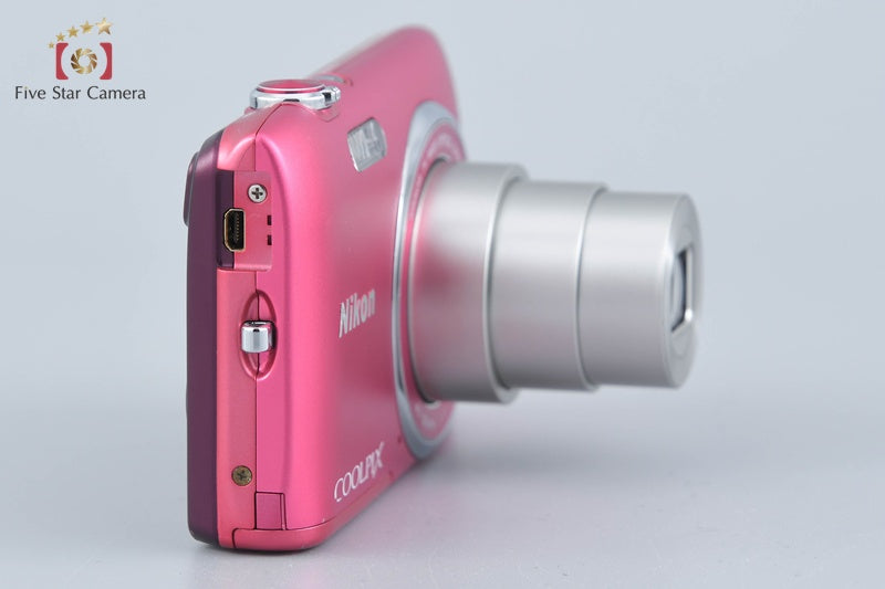Nikon COOLPIX S3500 Strawberry Pink 20.0 MP Digital Camera