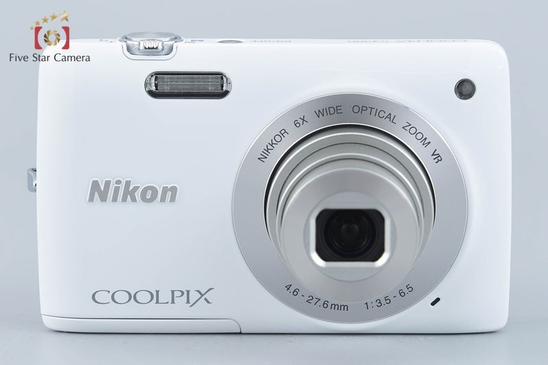 Nikon COOLPIX S4300 Shell White 16.2 MP Digital Camera