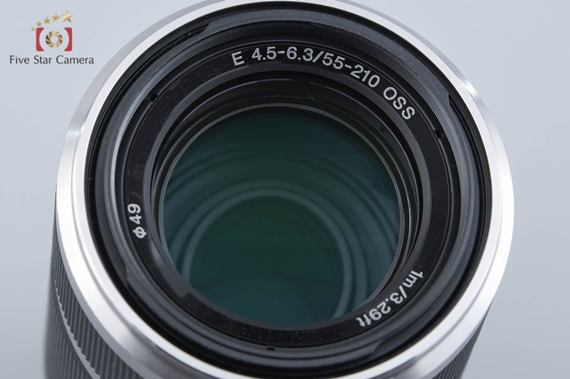 Sony E 55-210mm f/4.5-6.3 OSS Silver SEL55210