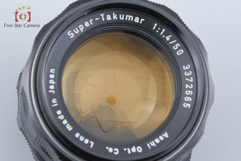 PENTAX Super-Takumar 50mm f/1.4 M42 Mount