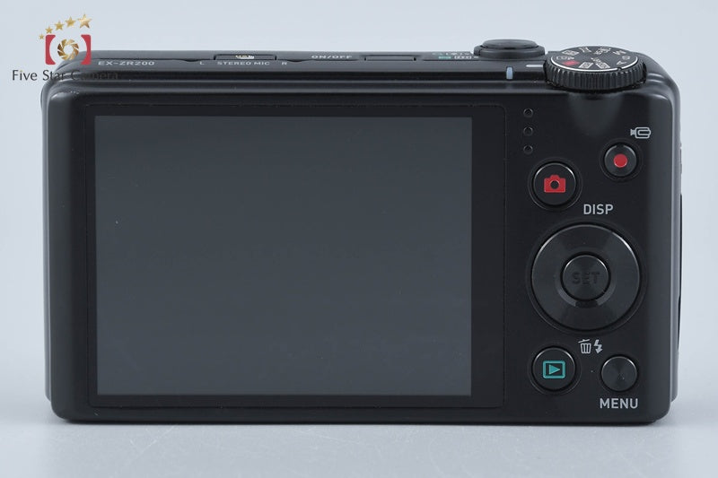 Casio EXILIM EX-ZR200 Black 16.1 MP Digital Camera