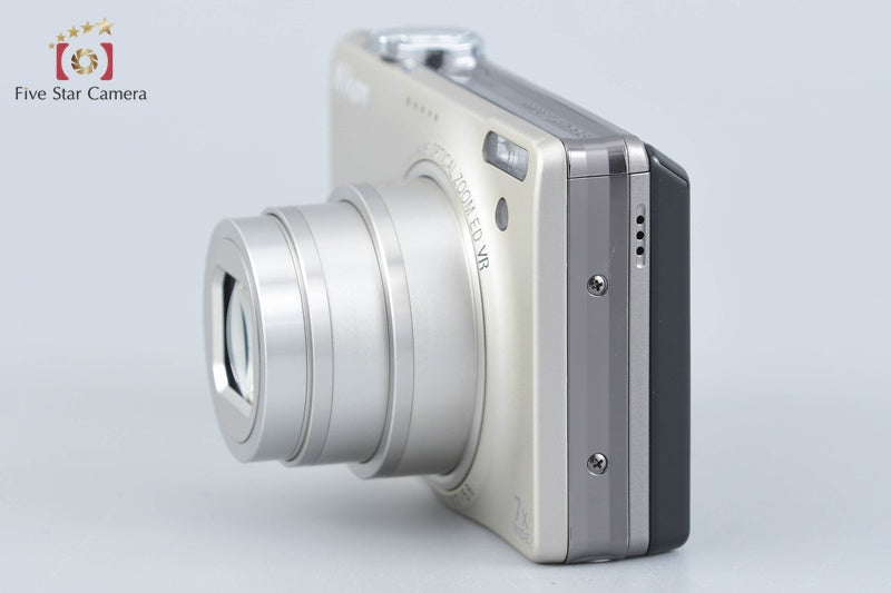 Nikon COOLPIX S6000 Champagne Silver 14.2 MP Digital Camera