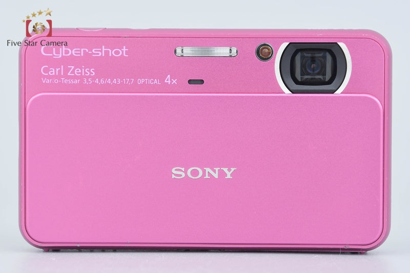 SONY Cyber-shot DSC-T99 Pink 14.1 MP Digital Camera [Japanese Language Only]
