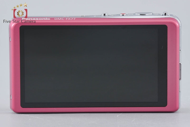 Panasonic LUMIX DMC-FX77 Glamourous Pink Digital Camera [Japanese Language Only]