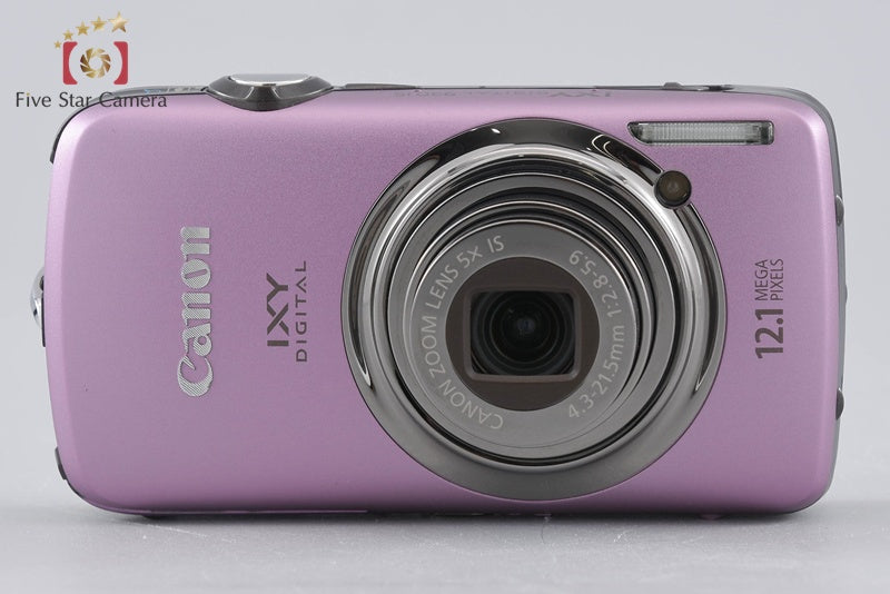 Canon IXY Digital 930 IS Purple 12.1 MP Digital Camera w/ Box