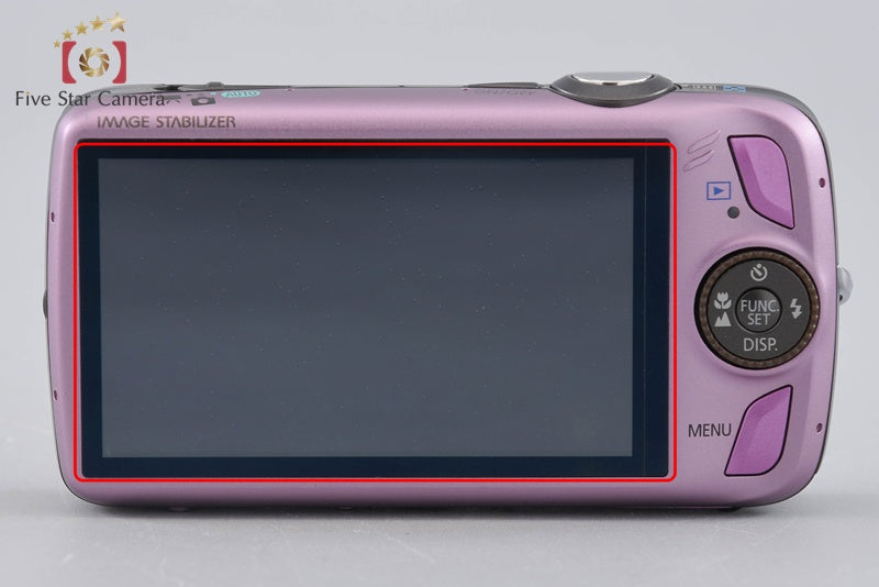 Canon IXY Digital 930 IS Purple 12.1 MP Digital Camera w/ Box