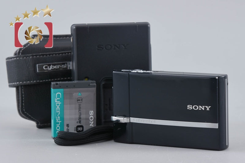 Sony Cyber-shot DSC-T30 Black 7.2 MP Digital Camera [Japanese Language Only]