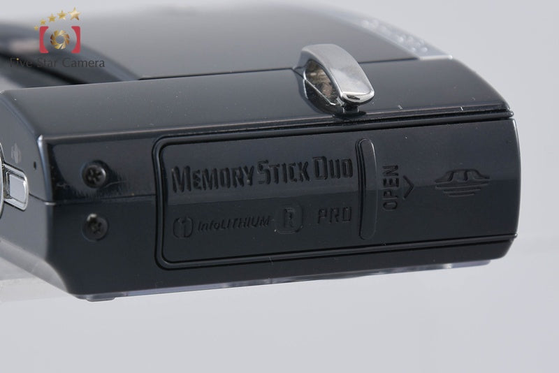 Sony Cyber-shot DSC-T30 Black 7.2 MP Digital Camera [Japanese Language Only]