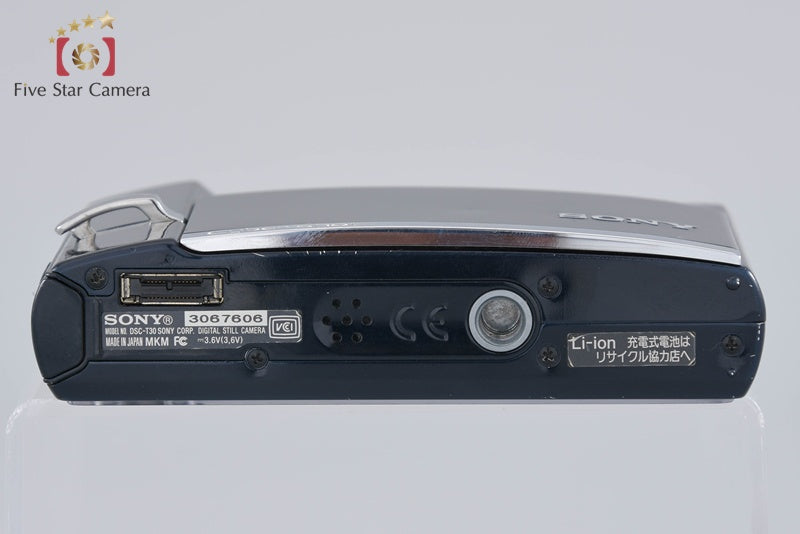 Sony Cyber-shot DSC-T30 Black 7.2 MP Digital Camera [Japanese Language Only]