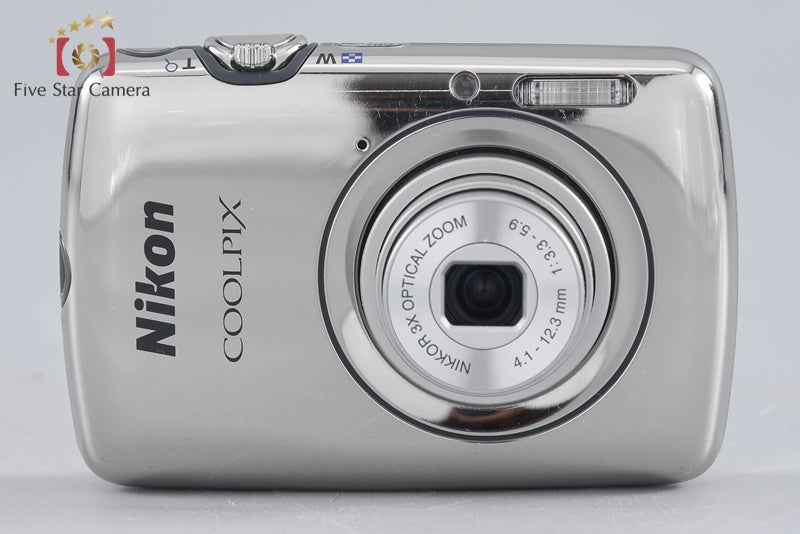 Nikon COOLPIX S01 Mirror Silver 10.1 MP Digital Camera