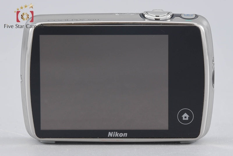 Nikon COOLPIX S01 Mirror Silver 10.1 MP Digital Camera