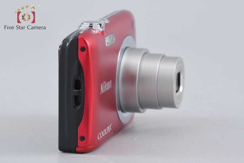 Nikon COOLPIX A100 Red 20.1 MP Digital Camera