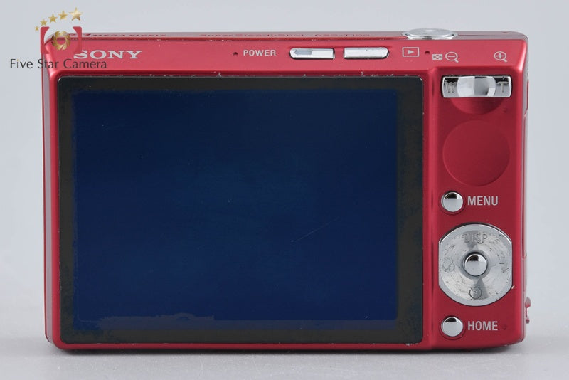 Sony Cyber-Shot DSC-T100 Red 8.1 MP Digital Camera [Japanese Language Only]