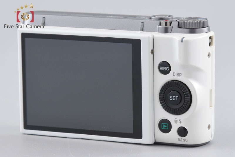 Casio HIGH SPEED EXILIM EX-ZR1100 White 16.1 MP Digital Camera w/ Box