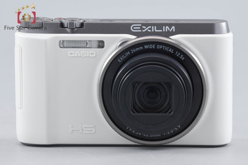 Casio HIGH SPEED EXILIM EX-ZR1100 White 16.1 MP Digital Camera w/ Box