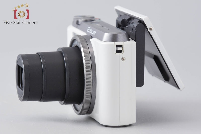 Casio HIGH SPEED EXILIM EX-ZR1100 White 16.1 MP Digital Camera w/ Box