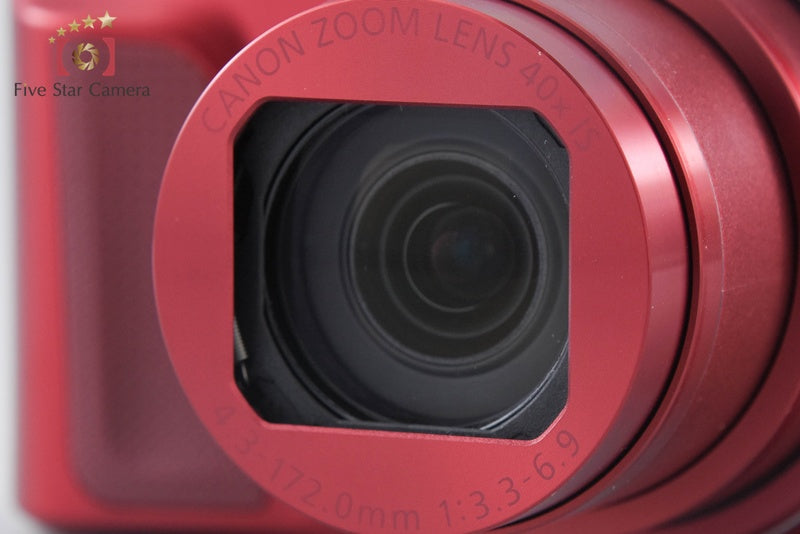 Canon PowerShot SX720 HS Red 20.3 MP Digital Camera w/ Box