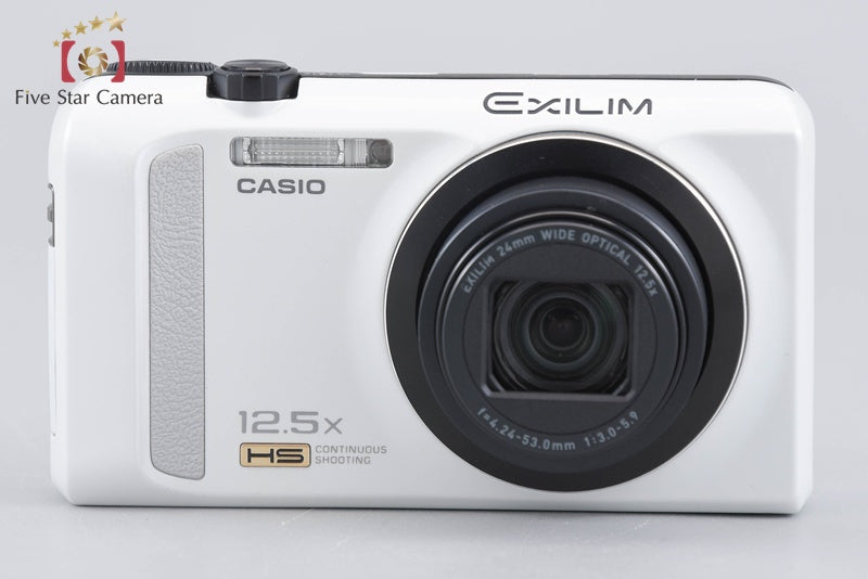 Casio HIGH SPEED EXILIM EX-ZR200 White 16.1 MP Digital Camera