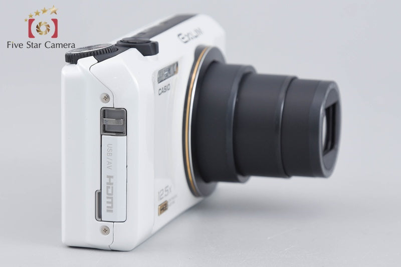 Casio HIGH SPEED EXILIM EX-ZR200 White 16.1 MP Digital Camera