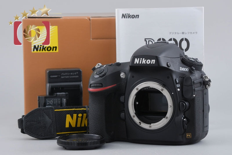 Nikon D800 36.3 MP Full Frame Digital SLR Camera Body w/ Box