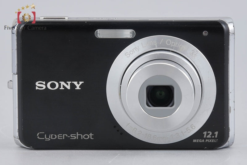 Sony Cyber-Shot DSC-W190 Black 12.1 MP Digital Camera [Japanese Language Only]