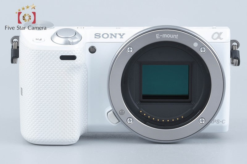 Sony Alpha α NEX-5T White 16.1 MP Digital Camera 16-50 Lens International Model