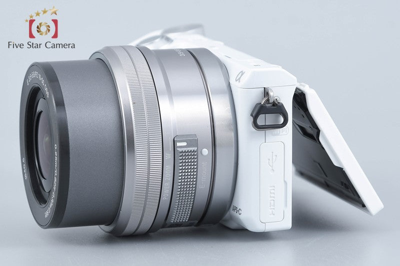 Sony Alpha α NEX-5T White 16.1 MP Digital Camera 16-50 Lens International Model