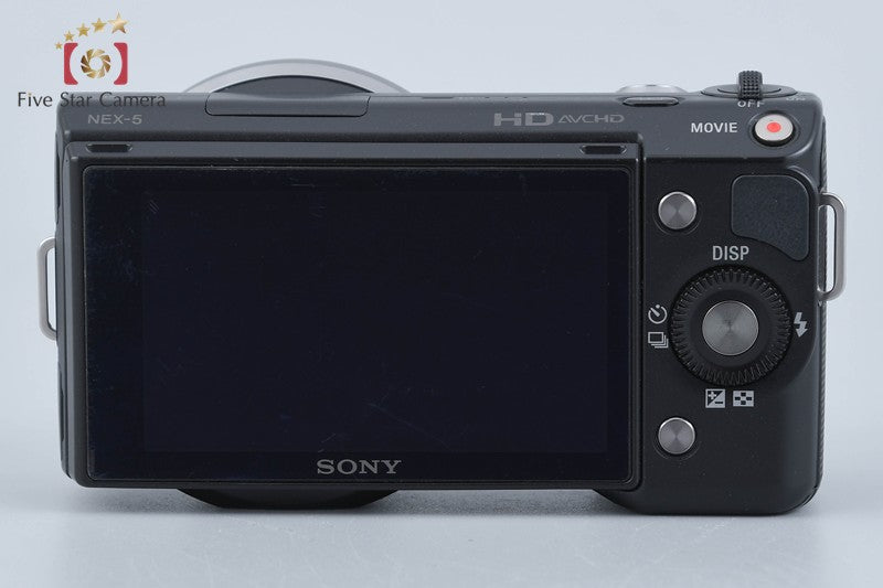 Sony α NEX-5 Black 14.2 MP Digital Camera 18-55 Lens [Japanese Language Only]