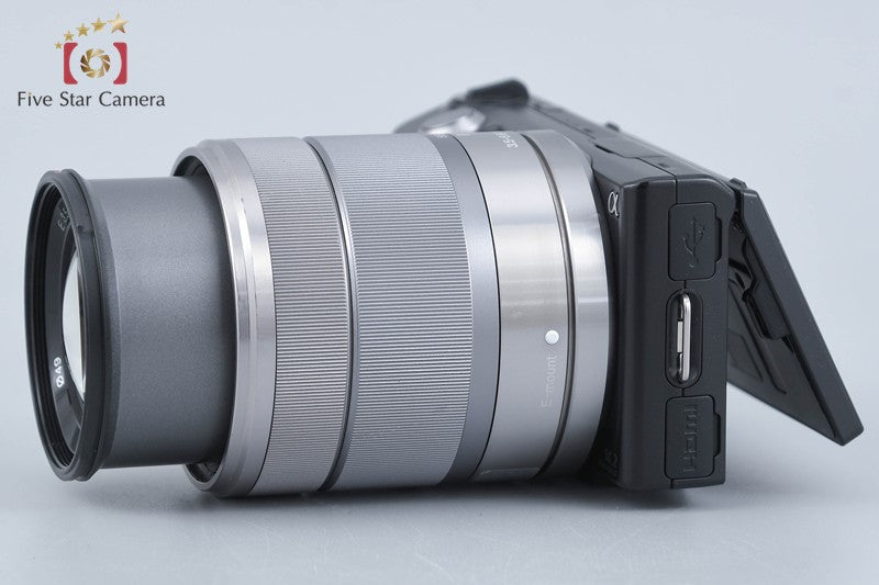 Sony α NEX-5 Black 14.2 MP Digital Camera 18-55 Lens [Japanese Language Only]