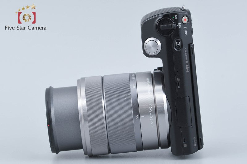 Sony α NEX-5 Black 14.2 MP Digital Camera 18-55 Lens [Japanese Language Only]