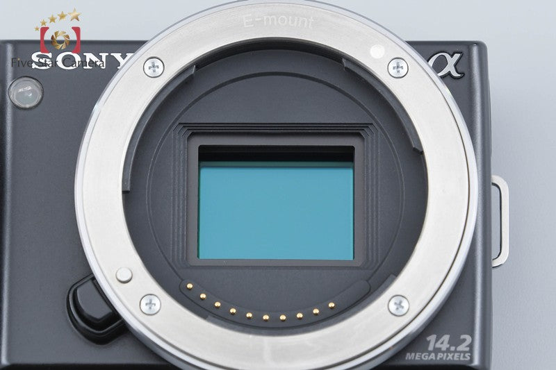 Sony α NEX-5 Black 14.2 MP Digital Camera 18-55 Lens [Japanese Language Only]