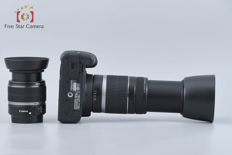 "Count 1,251" Canon EOS Kiss X3 / Rebel T1i / 500D 15.1 MP 18-55 55-250 Lenses
