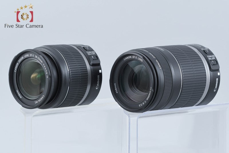 "Count 1,251" Canon EOS Kiss X3 / Rebel T1i / 500D 15.1 MP 18-55 55-250 Lenses