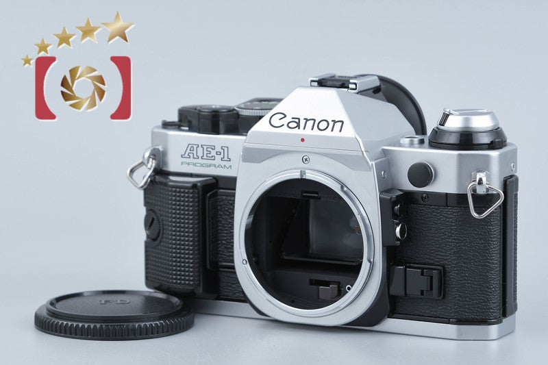 Canon AE-1 PROGRAM Silver 35mm SLR Film Camera Body