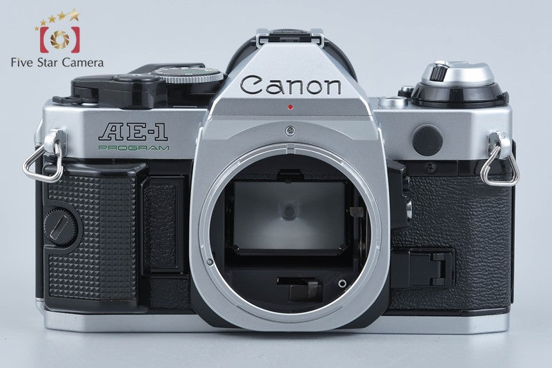 Canon AE-1 PROGRAM Silver 35mm SLR Film Camera Body