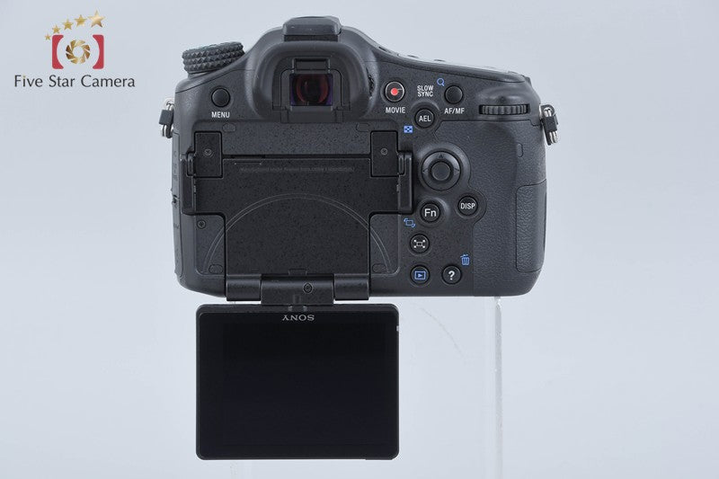 "Count 2,901" SONY α77 SLT-A77V 24.3 MP Digital Camera [Japanese Language Only]