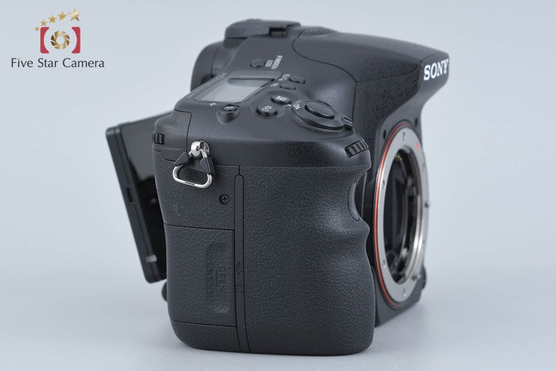 "Count 2,901" SONY α77 SLT-A77V 24.3 MP Digital Camera [Japanese Language Only]