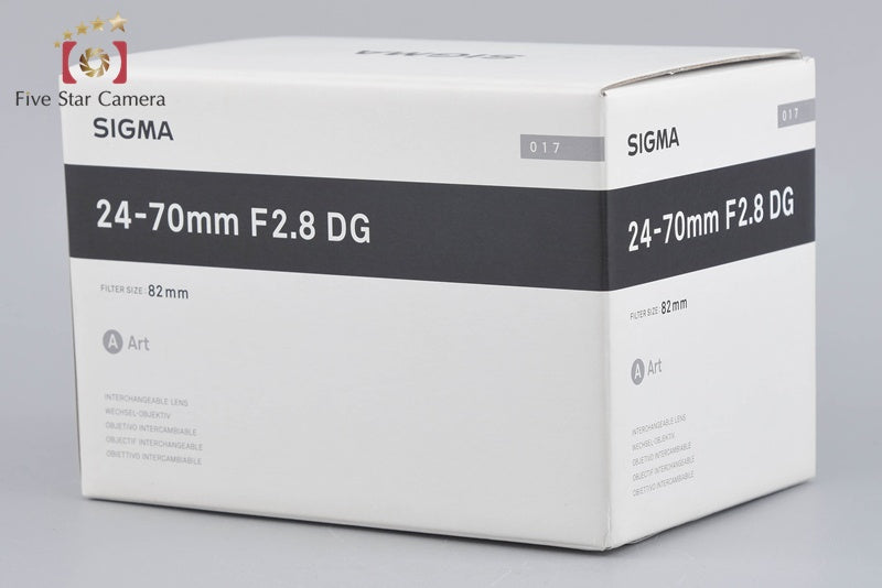 Sigma Art 24-70mm f/2.8 DG OS HSM for Canon w/ Box