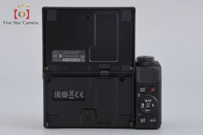 Canon Powershot G7X Mark II Black 20.1 MP Digital Camera w/ Box